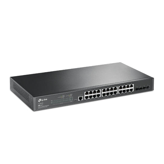 TP LINK TL-SG3428 JETSTREAM 24 PORT NON POE GIGABIT L2+ MANAGED SWITCH WITH 4 SFP SLOTS - KUN TRADERS