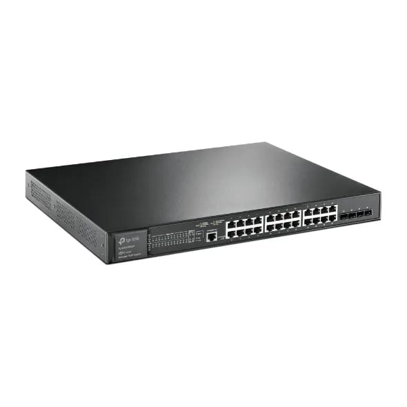 TP LINK TL-SG3428XMP JETSTREAM 24-PORT POE GIGABIT & 4-PORT 10GE SFP+ L2+ MANAGED SWITCH - KUN TRADERS