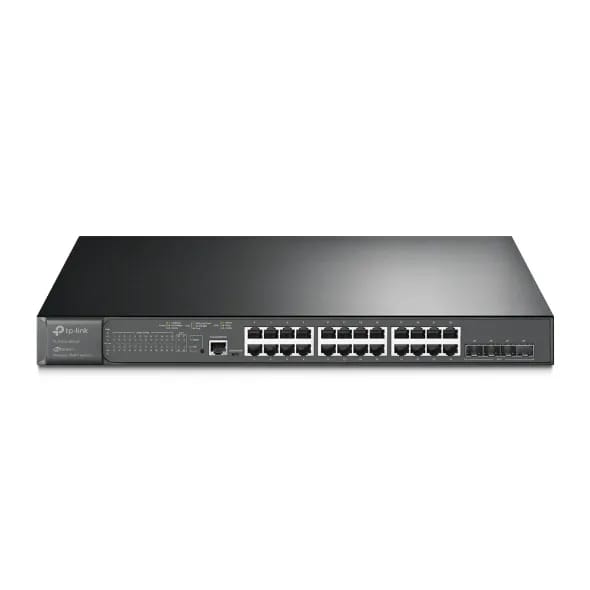 TP LINK TL-SG3428XMP JETSTREAM 24-PORT POE GIGABIT & 4-PORT 10GE SFP+ L2+ MANAGED SWITCH - KUN TRADERS