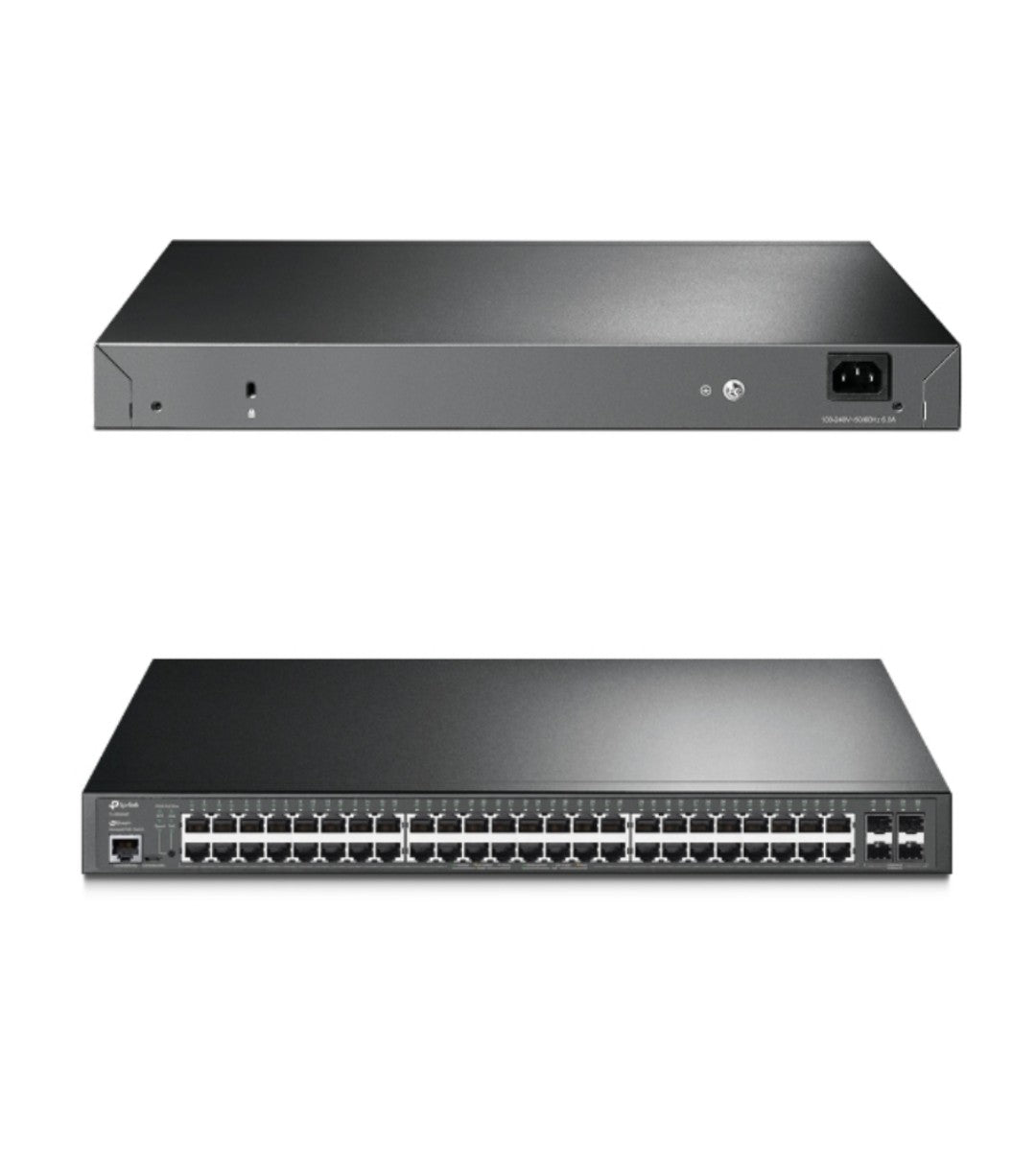 TP-LINK TL-SG3452P JETSTREAM 52-PORT GIGABIT SWITCH 48 PORT POE+ 4 SFP SLOTS MANAGED SWITCH - KUN TRADERS