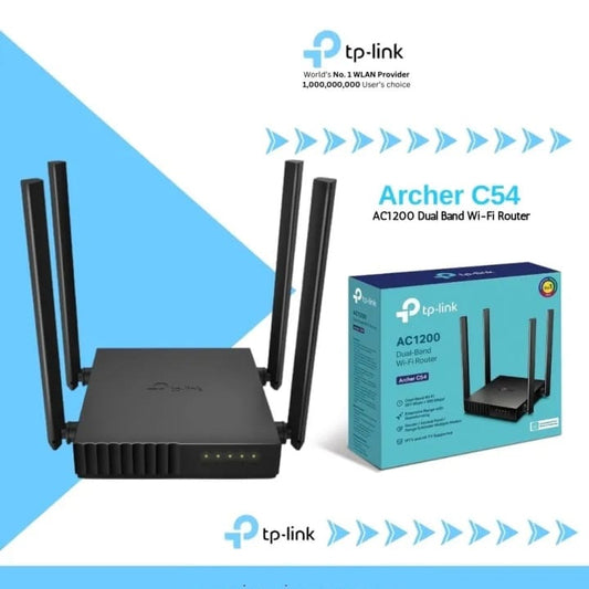 TP-LINK WiFi ROUTER | ARCHER C54 AC1200 | DUAL BAND WiFi ROUTER - KUN TRADERS