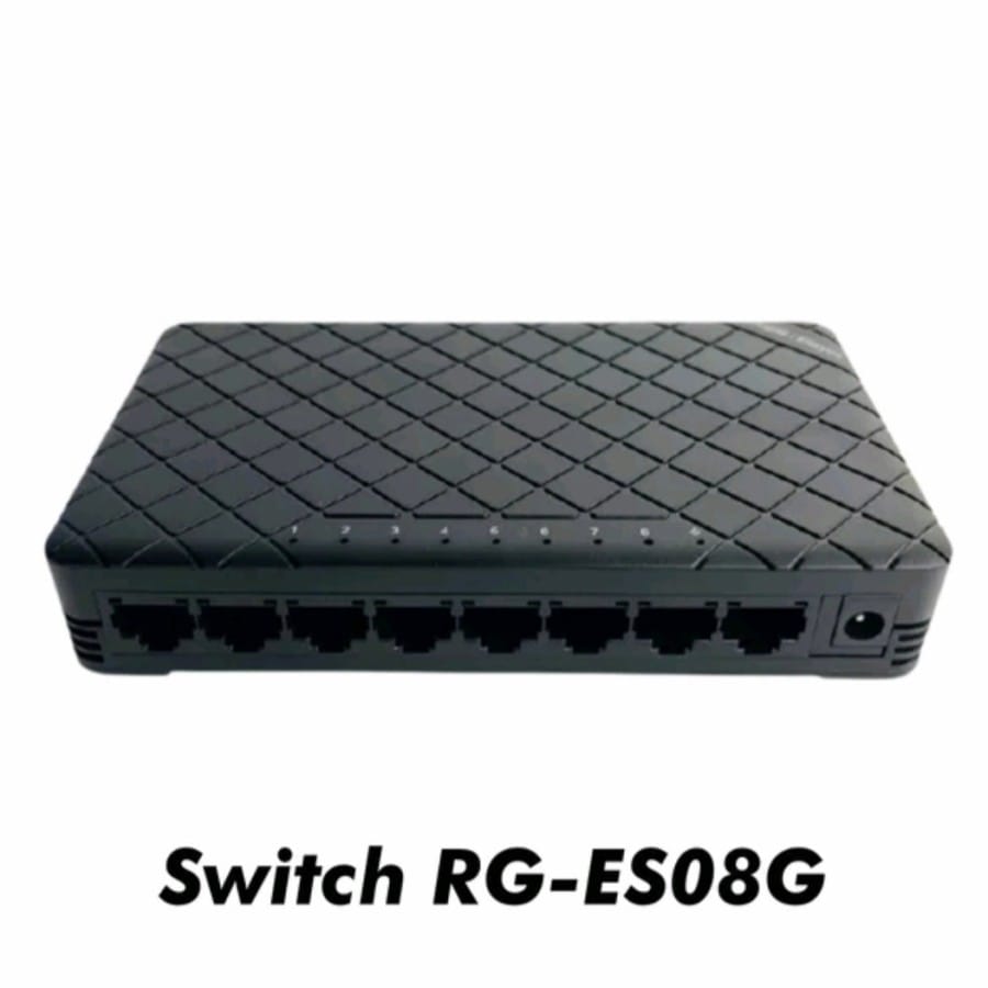 RUIJIE RG-ES08G 8-PORT GIGABIT ETHERNET SWITCH, UNMANAGED, PLUG AND PLAY - KUN TRADERS
