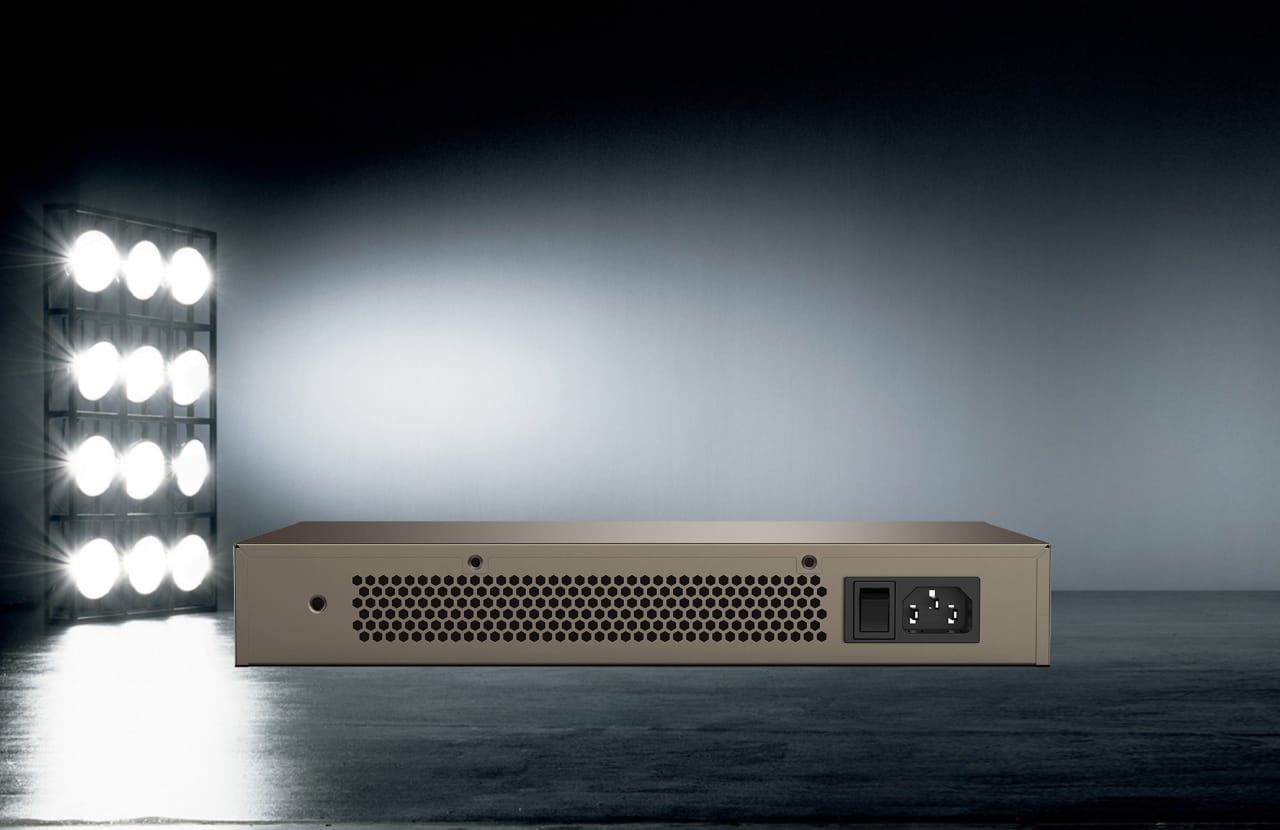 TENDA TEG1016D - POE SWITCH 16 PORT GIGABIT ETHERNET SWITCH - KUN TRADERS