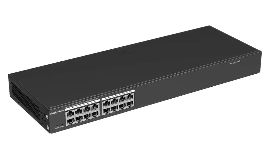 RUIJIE RG-ES216GC 16-PORT MANAGED GIGABIT ETHERNET SWITCH - KUN TRADERS
