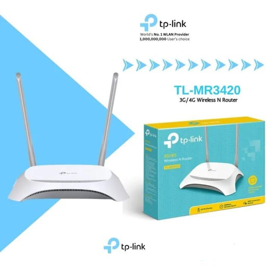TP-LINK 3G/4G Wi-Fi ROUTER TL-MR3420 300MBPS WIRELESS ROUTER - KUN TRADER