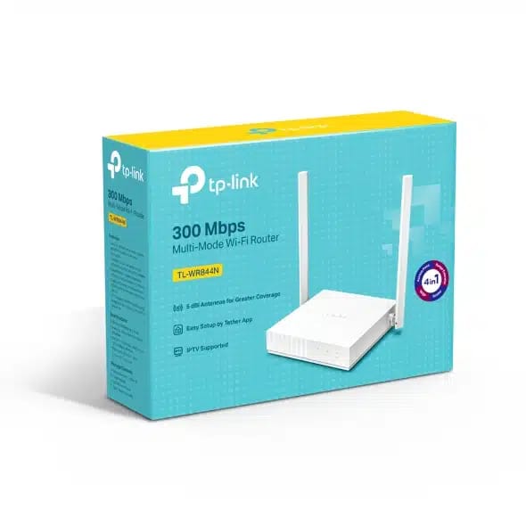TP-LINK TL WR-WR820N 300 MBPS MULTI-MODE WiFi-ROUTER - KUN TRADERS