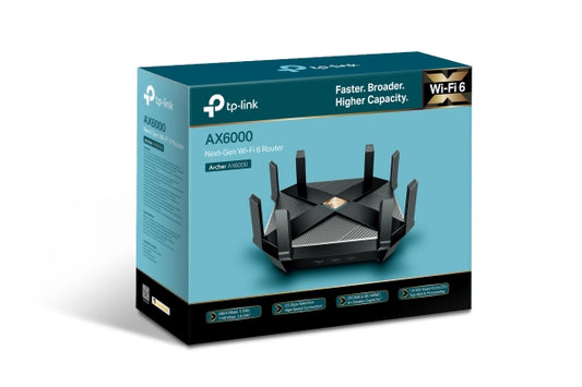 TP-LINK ARCHER AX6000 NEXT-GEN WIFI 6 ROUTER VER 1.0 - KUN TRADERS