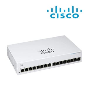CISCO 110 SERIES 16 PORTS NON POE SWITCH MODEL CBS110-16T-EU  - KUN TRADER