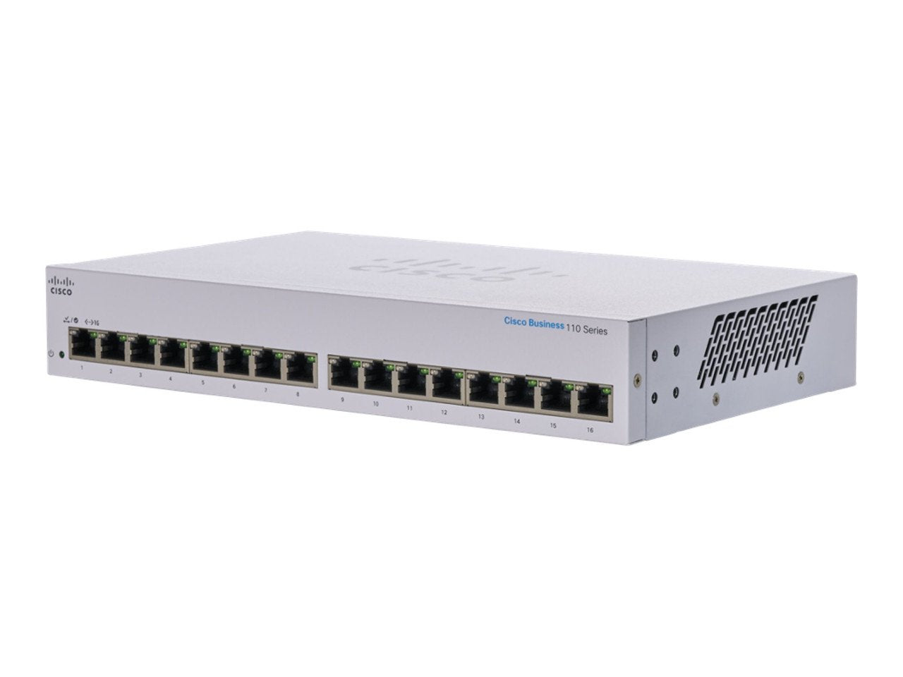 CISCO 110 SERIES 16 PORTS NON POE SWITCH MODEL CBS110-16T-EU  - KUN TRADER