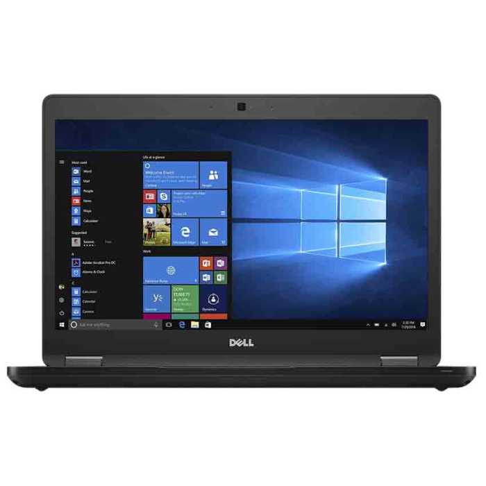 Dell Latitude 5490 Core i5 7th Gen, 8GB, 256GB SSD, 14″ FHD Display Backlit Keyboard Like A New Laptop