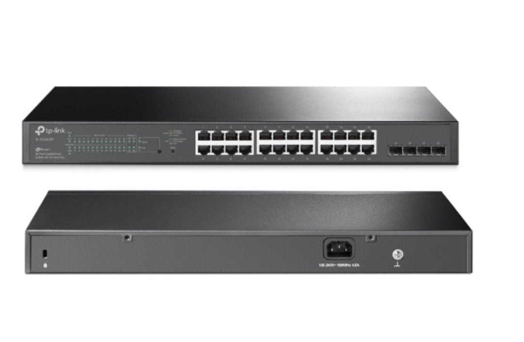 TP-LINK SG2428P 28-PORT GIGABIT POE SWITCH WITH 24 PORTS POE, 4 SFP - KUN TRADERS