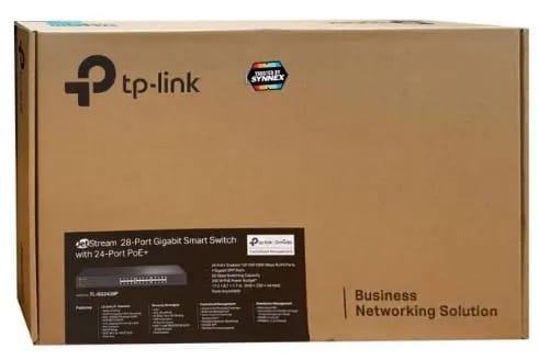 TP-LINK SG2428P 28-PORT GIGABIT POE SWITCH WITH 24 PORTS POE, 4 SFP - KUN TRADERS