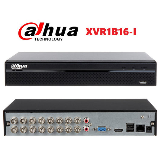 DAHUA 16 CHANNEL XVR1B16-I  2MP SUPPORTED VIDEO RECORDER - KUN TRADERS