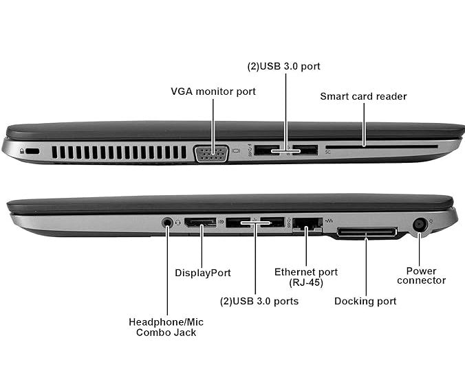 HP EliteBook 840 G2 Notebook PC - Intel Core i5 5th Gen 5200U - 8GB RAM, 256GB SSD - 14inch Screen Display Like A New Laptop