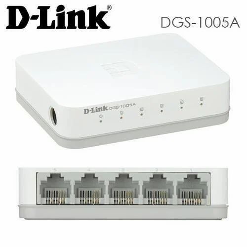 D-LINK DGS-1005A 5-PORT GIGABIT ETHERNET SWITCH - UNMANAGED, PLUG & PLAY- KUN TRADER