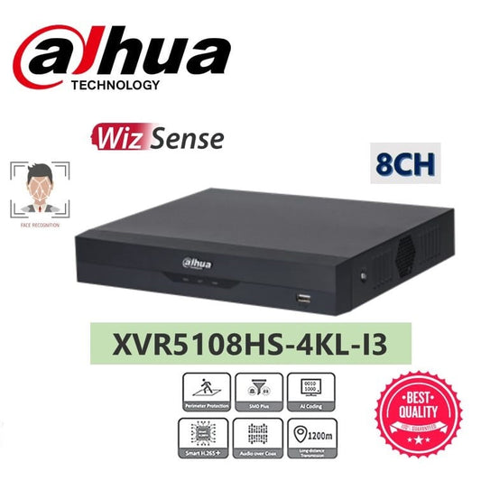 DAHUA 8 CHANNEL XVR-5108HS-I3 UPTO 8MP SUPPORTED 4K VIDEO - KUN TRADERS