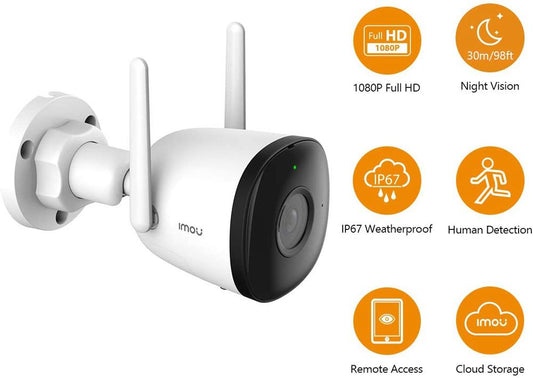 IMOU Bullet 2C  | 4MP WIFI BULLET CAMERA | KUN TRADERS