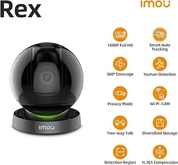 IMOU Rex 2MP Wi-Fi Pan Camera IPC-A26LP - KUN TRADERS