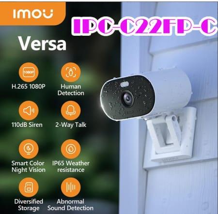 DAHUA IMOU VERSA IPC-C22FP-C 2MP WIFI CAMERA - KUN TRADERS